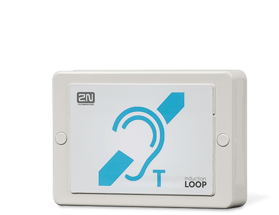 2N Induction Loop White Helios IP Intercom