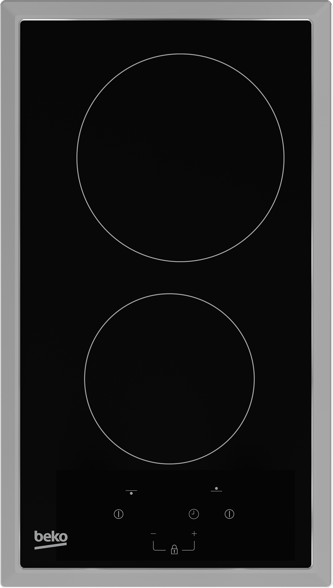 BEKO HDMC 32400 TX - Table de cuisson vitrocéramique encastrable 2 zones