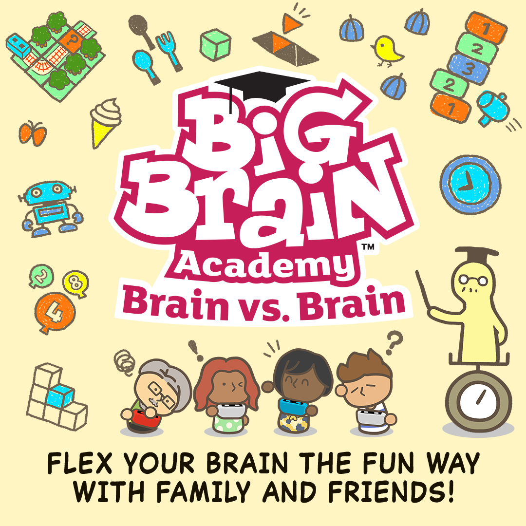 Nintendo Big Brain Academy: Brain vs. Brain - Nintendo Switch - E (Everyone) - 10007234
