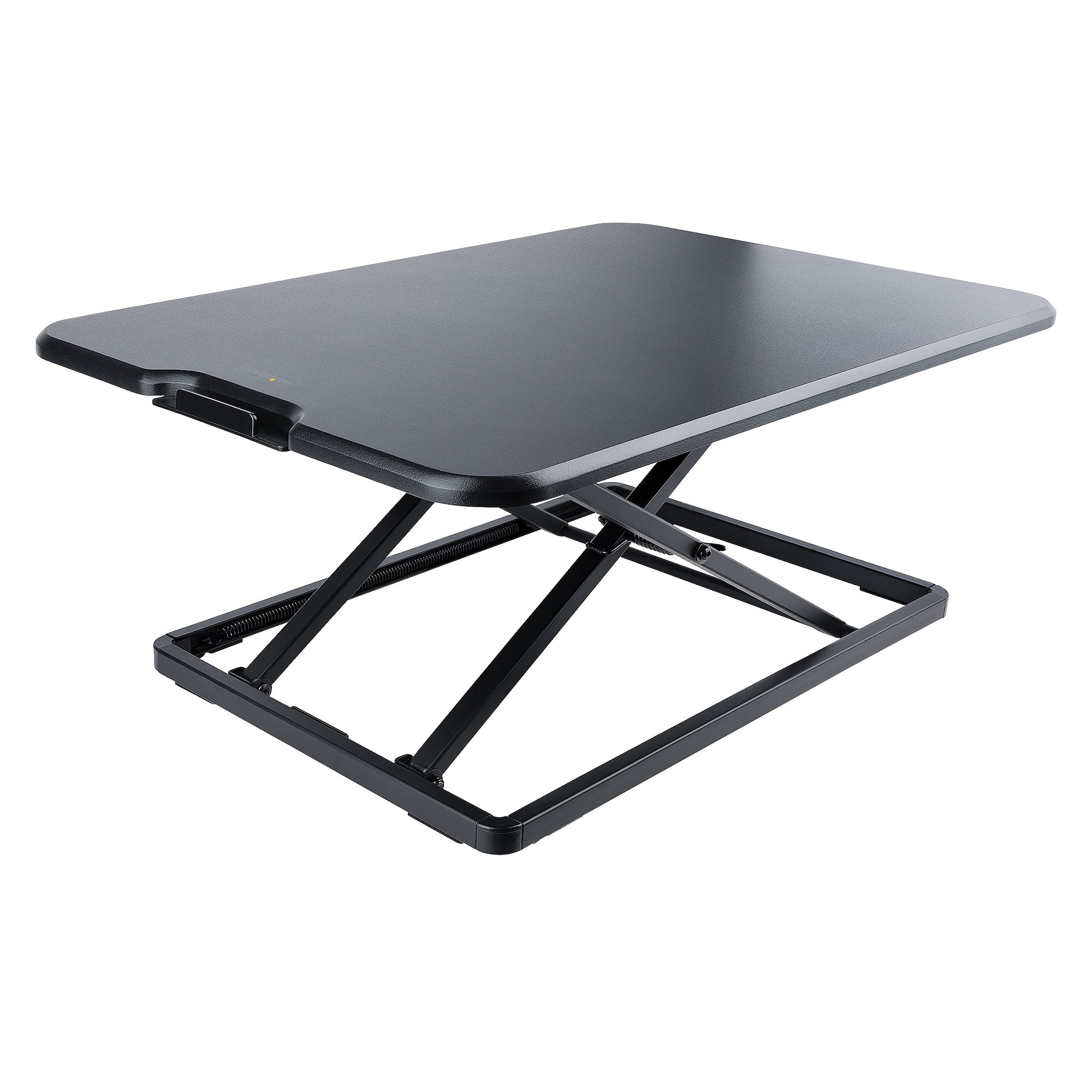 StarTech Standing Desk Converter for Laptop - Up to 8kg/17.6lb - Height Adjustable Laptop Riser - Table-Top Stand-Up Desk Converter for Home Office - Sit-Stand Desk Platform - Black - 45 - 405 mm - 40.5 cm - 8 kg - Steel - 470 mm - LAPTOP-SIT-STAND