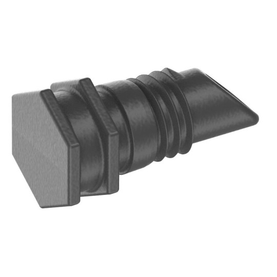 Bouchon de tuyau Gardena 13215-20 4,6 mm noir