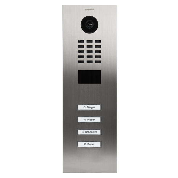 Doorbird D2104V IP Video TÃ¼rstation V2A Edelstahl - 423870789