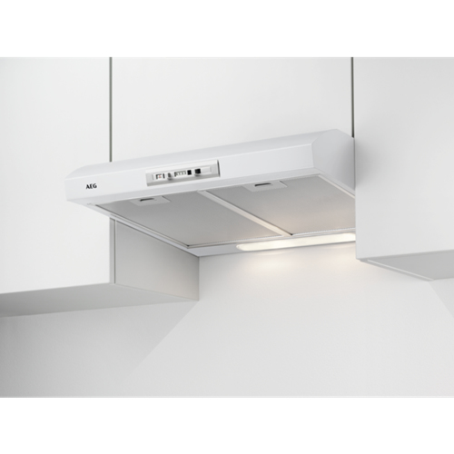 AEG DUB2610W köksfläkt, 240 m³/h, 54 dB, energiklass F