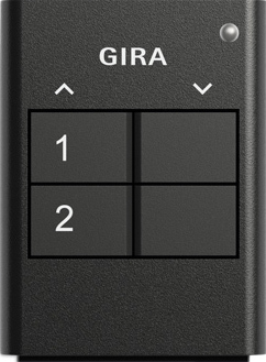 GIRA 535210 - Portable - Sans fil RF - Sans fil - 2 canaux - 868,3 MHz - 20 mW