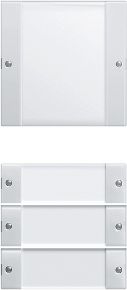 GIRA 213403 - Transparent, Blanc - 1 pièce(s)