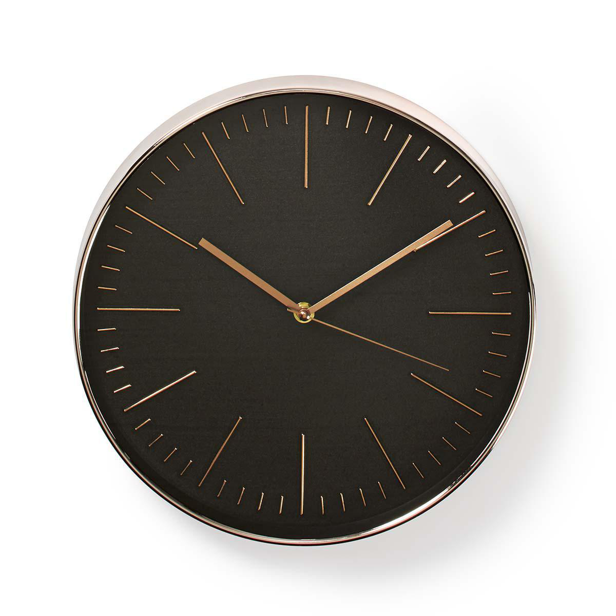 Nedis CLWA013PC30BK Horloge 30 cm