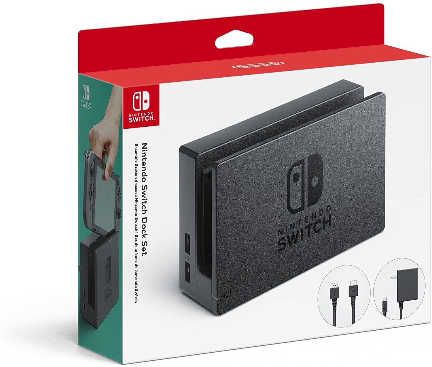 Nintendo Switch Dock Set - Charging system - Nintendo Switch - Black - 1.5 m - 3 - 1 - AC - HDMI - 2511666