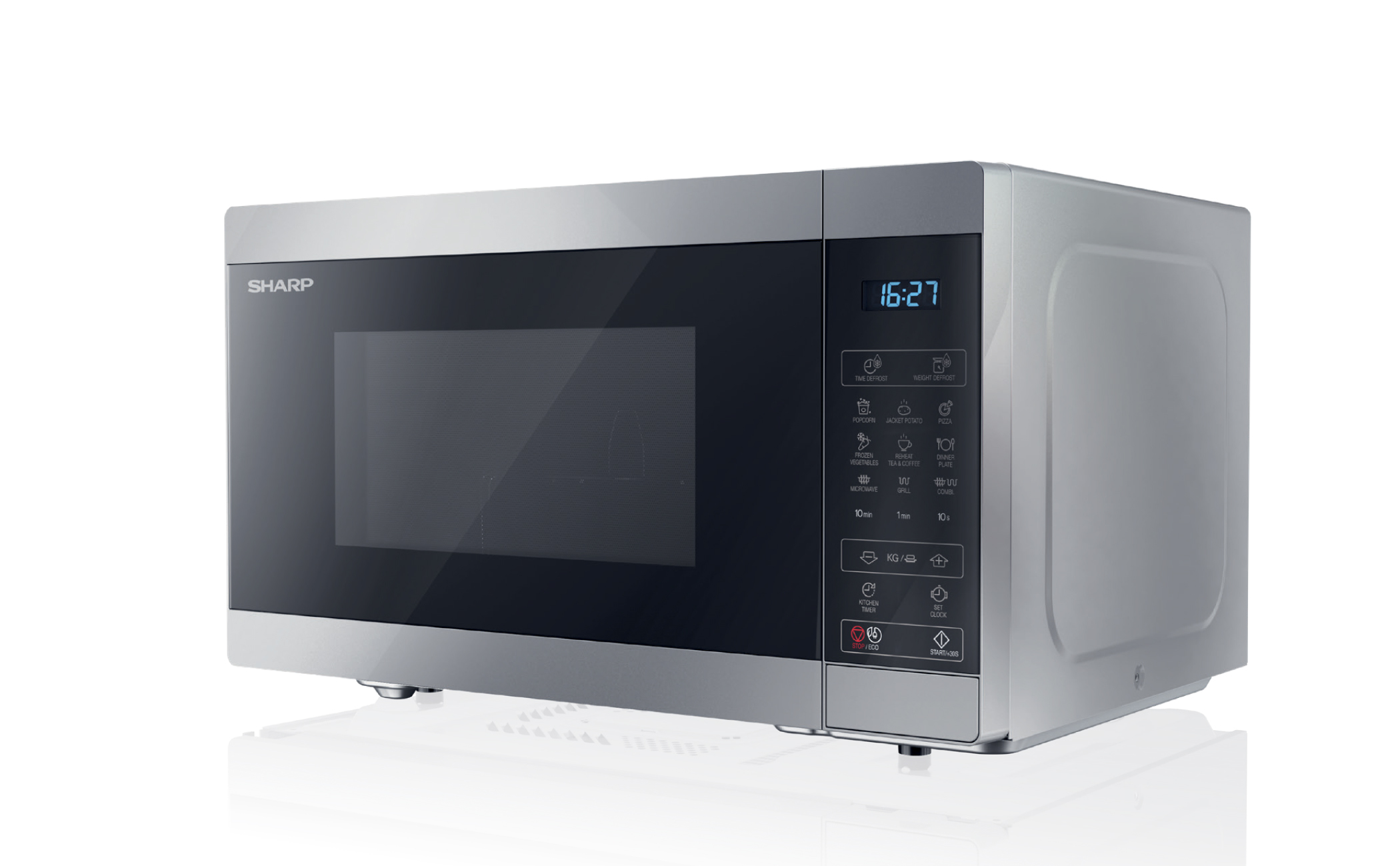 Sharp YC-MG81E-S - Four à micro-ondes avec grill