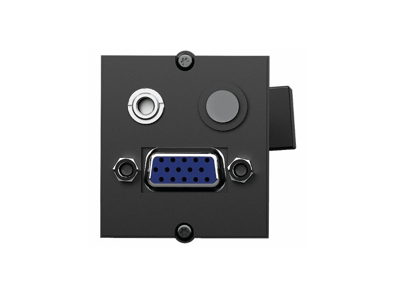 Bachmann 903.204 - VGA + 3.5 mm - Black