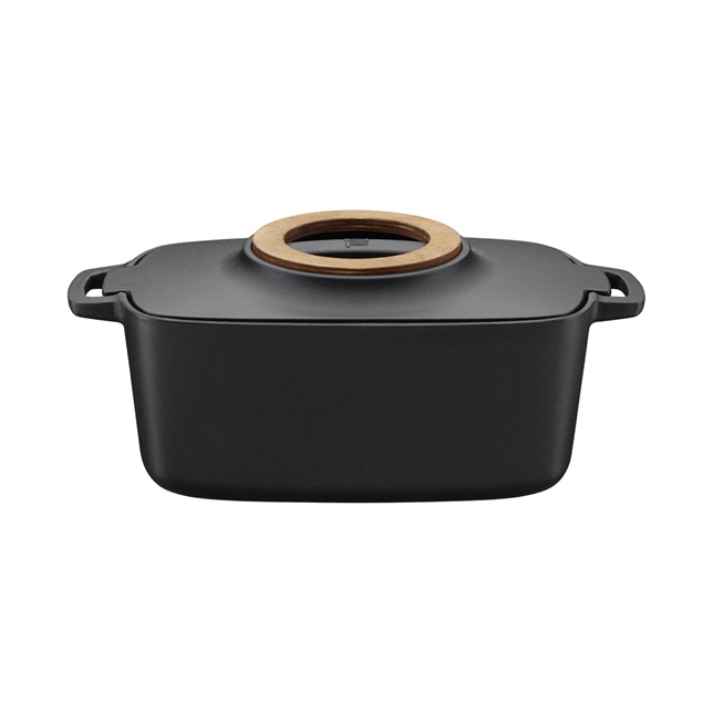 Fiskars Norden - 5 L - Noir - Fonte - Émail - Céramique - Gaz - Halogène - Induction - 270 °C