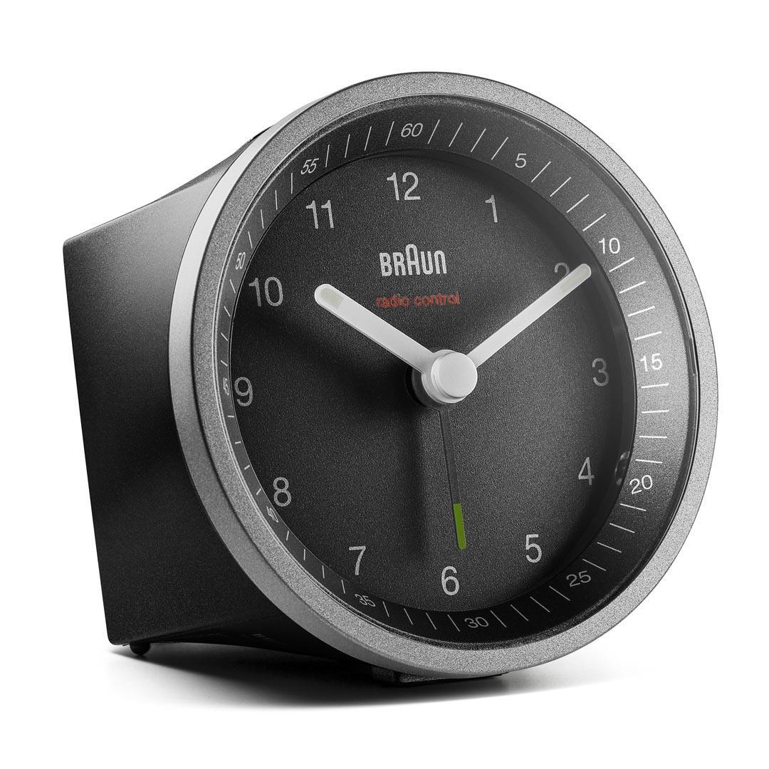 Braun BC07SB-DCF Réveil Noir/Argent