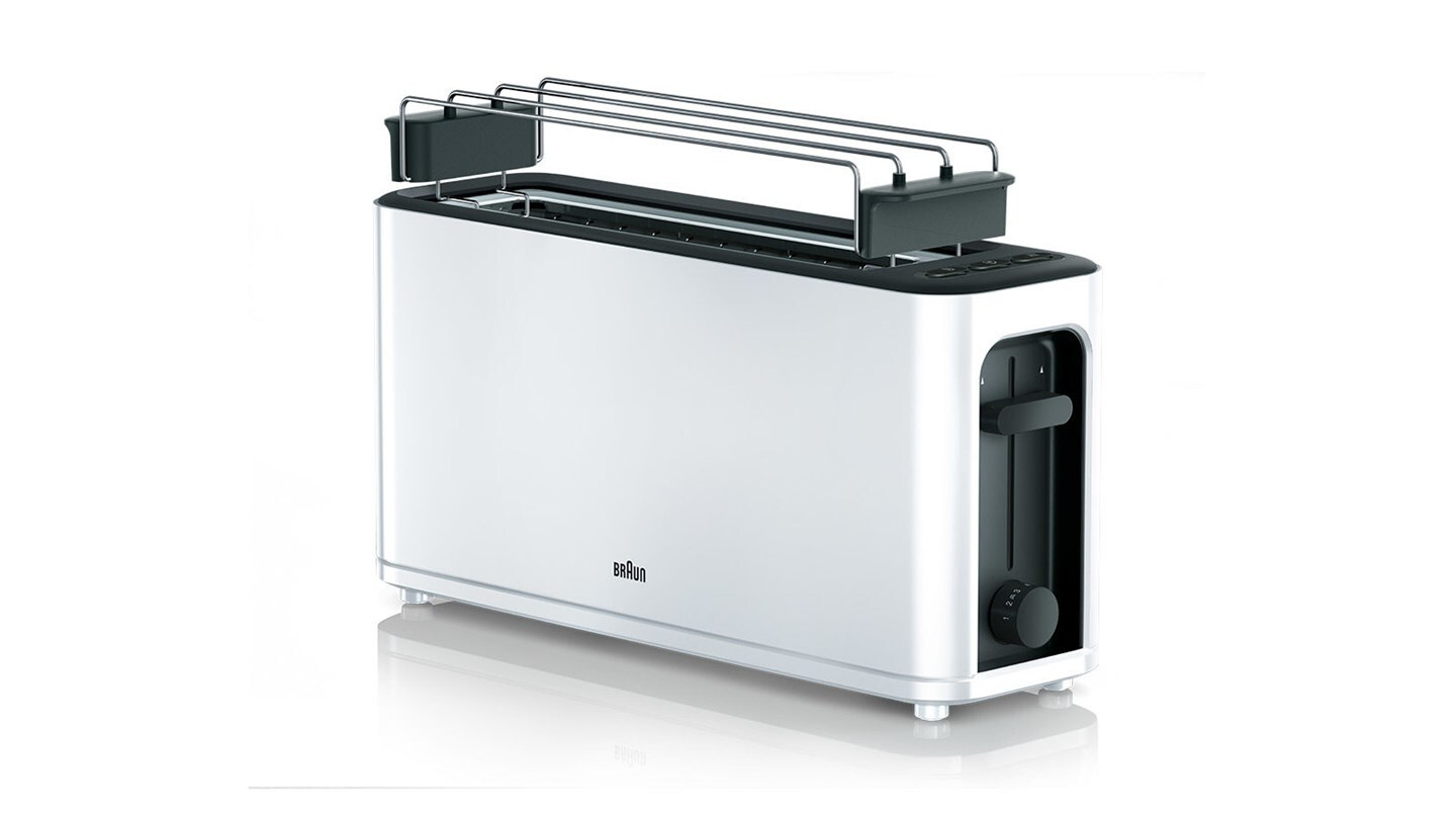 Braun HT 3110 Toaster 1000W White - 0X23010011