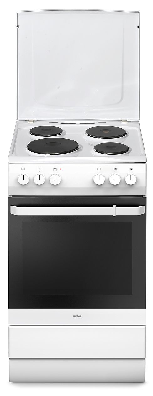 Amica SHE 11544 W Poêle en îlot, blanc