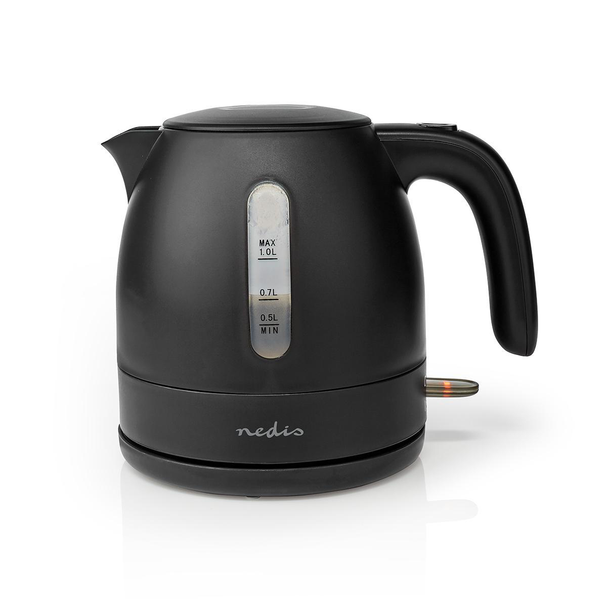 Nedis KAWK300EBK Bouilloire 1L Noir