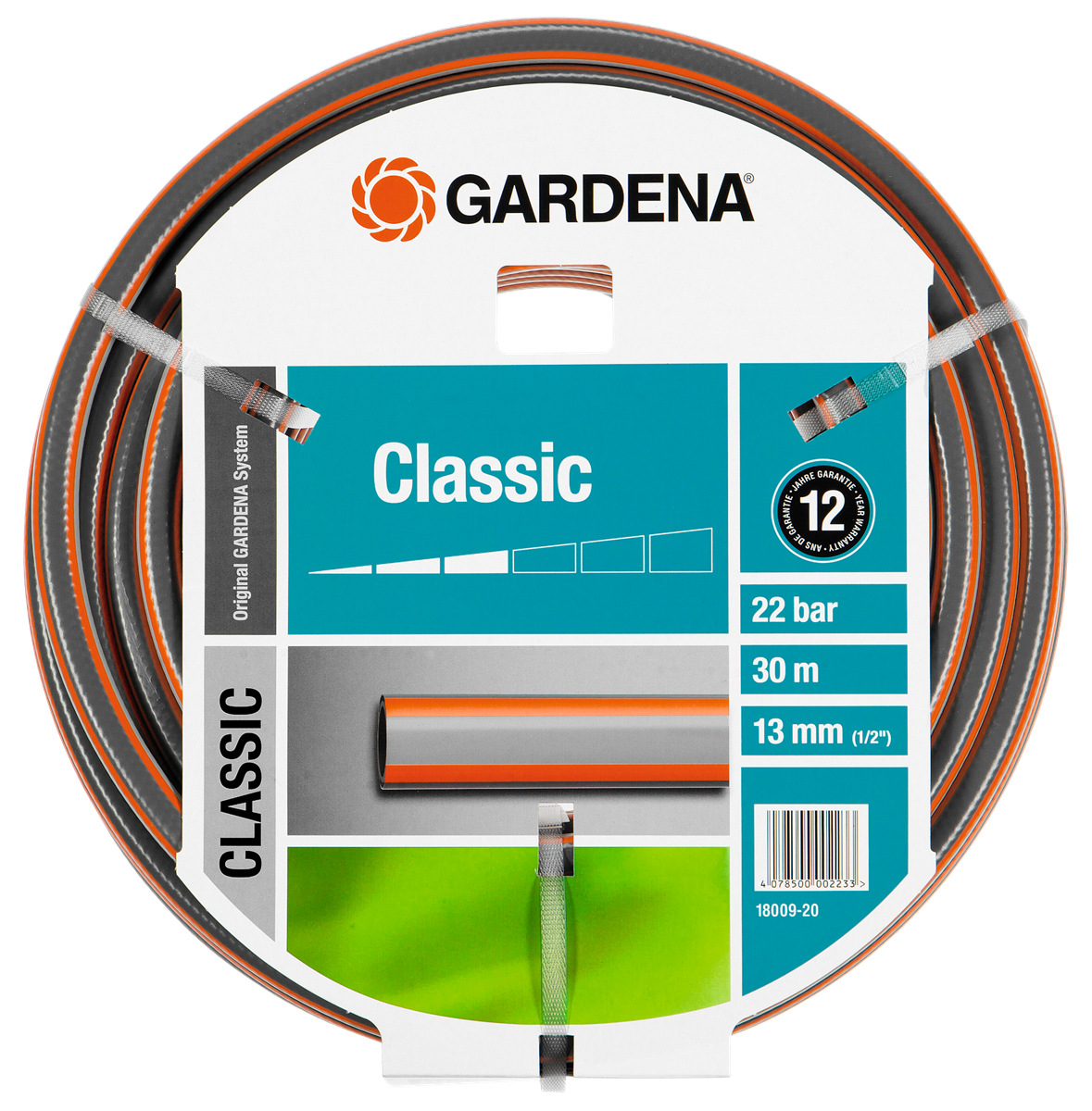 Pantalon Gardena Classic 13 mm 1/2" 30 m 22 bar