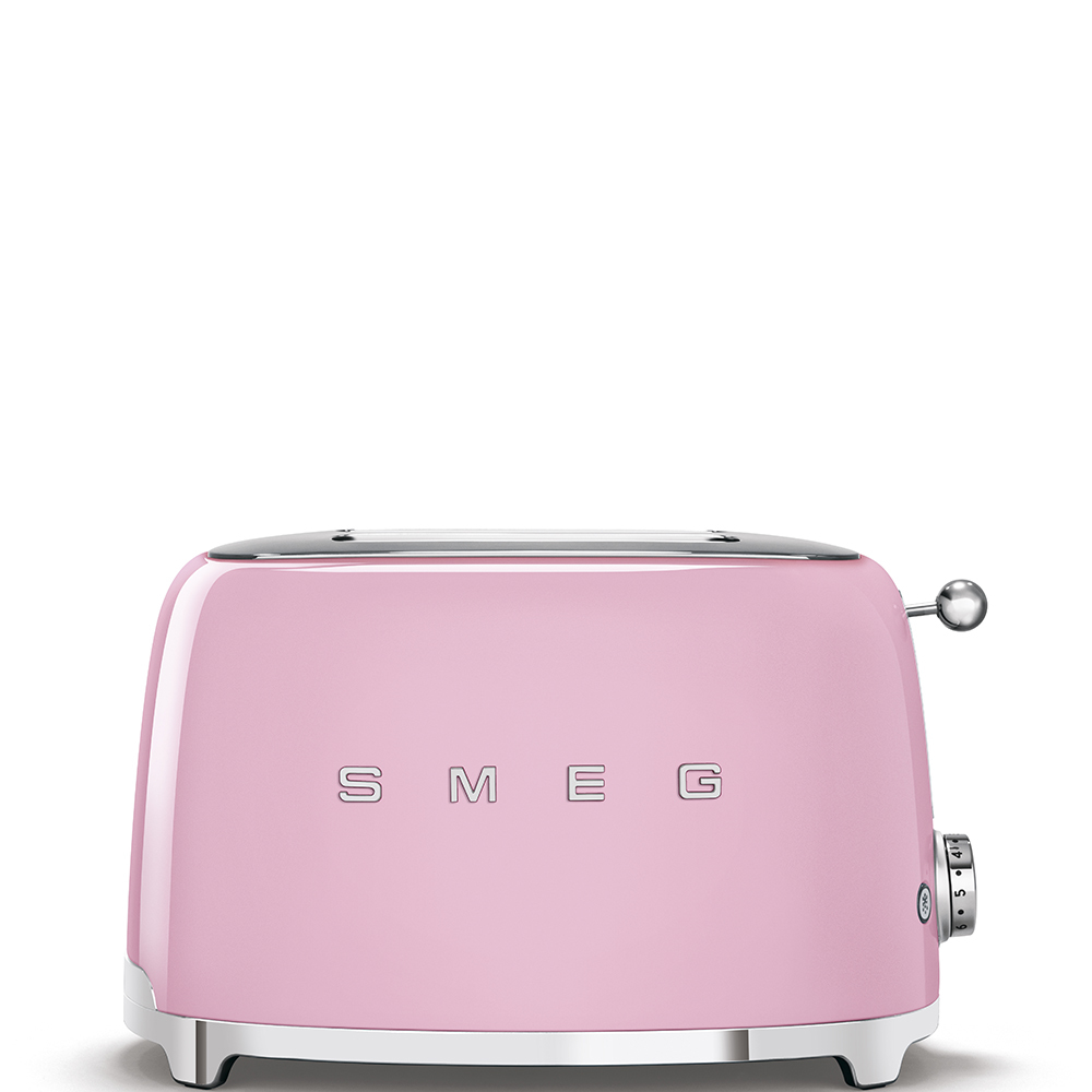 SMEG TSF01PKEU Grille-pain 2 tranches 950W Rose