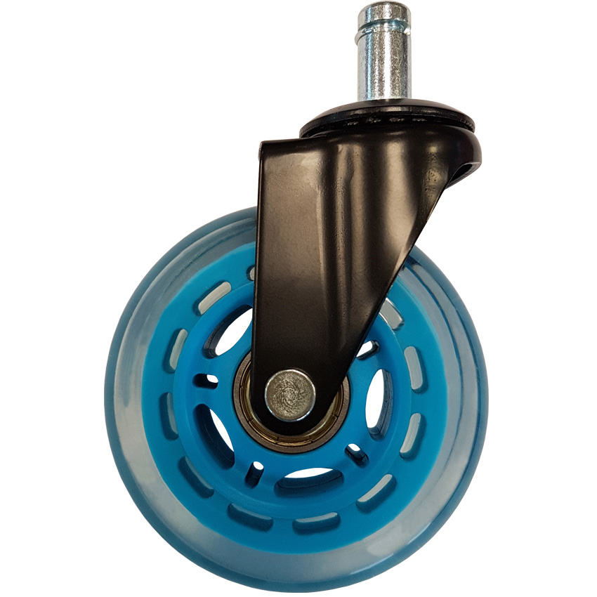 LC-CASTERS-7LB-SPEED : Roues pour chaise de jeu, 3"