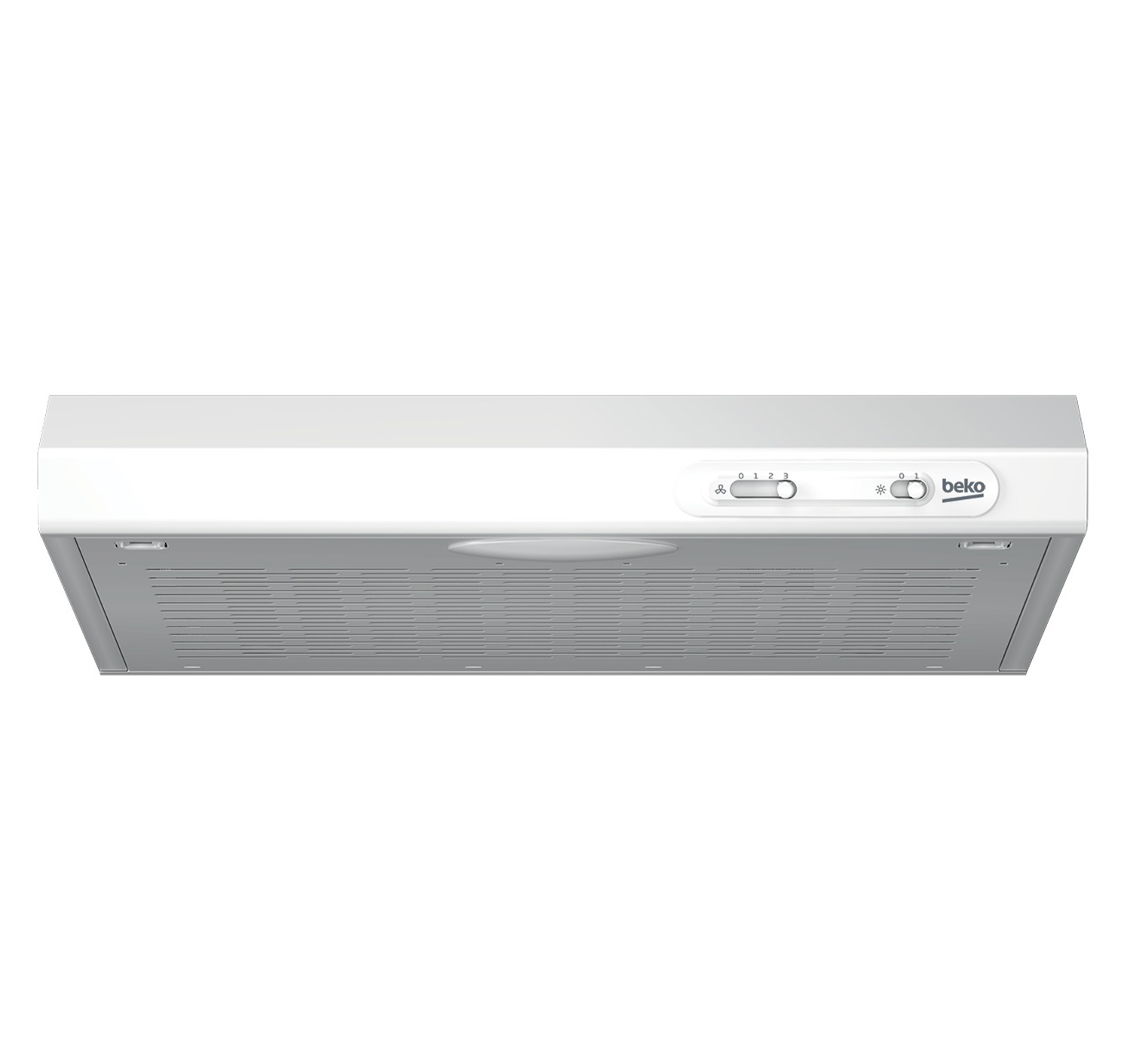 BEKO CFB 5310 W - Hotte de cuisine 125 m³/h Conduit/Recirculation 62 dB