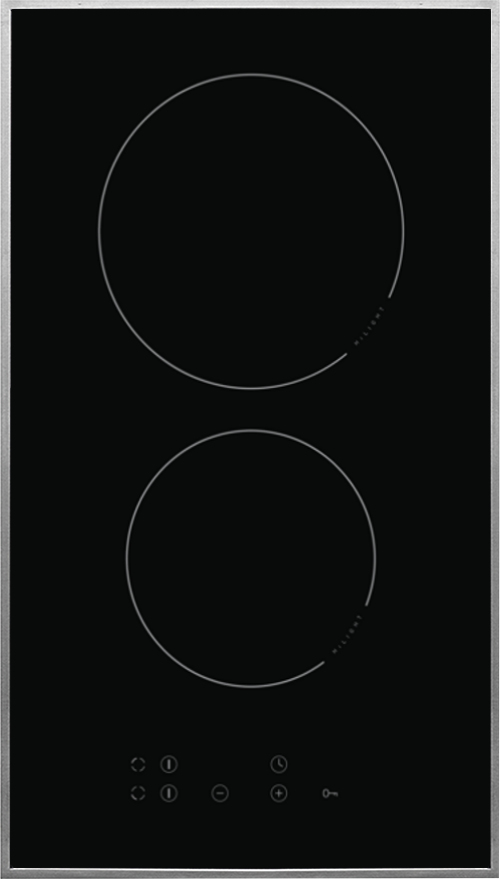 Amica KMC 13381 E Table de cuisson vitrocéramique encastrable, 30cm, noir