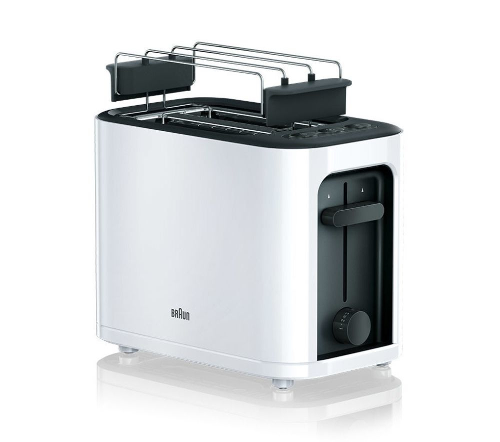 Braun PureEase HT 3010 WH Grille-pain 2 tranches 1000 W Blanc