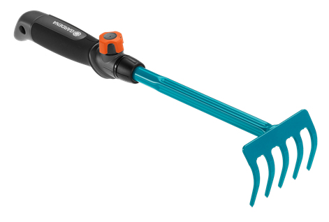 Râteau à main Gardena 08925-20 85 mm en acier Duroplast