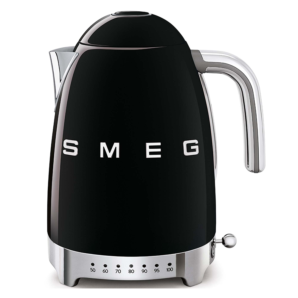 SMEG KLF04BLEU Kettle 1.7L 2400W Black - KLF04BLEU