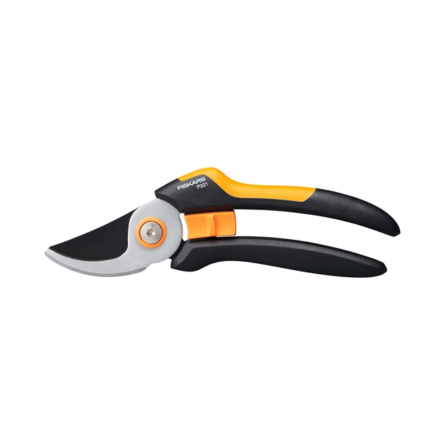 Fiskars 1057162 Sécateur à lame franche M, Solid, P321 (1057162)
