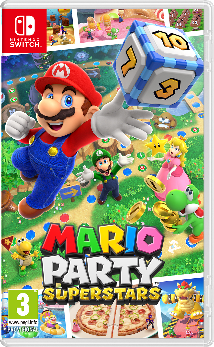 Nintendo Mario Party Superstars - Nintendo Switch - Mode multijoueur - E (Tout public) - Support physique