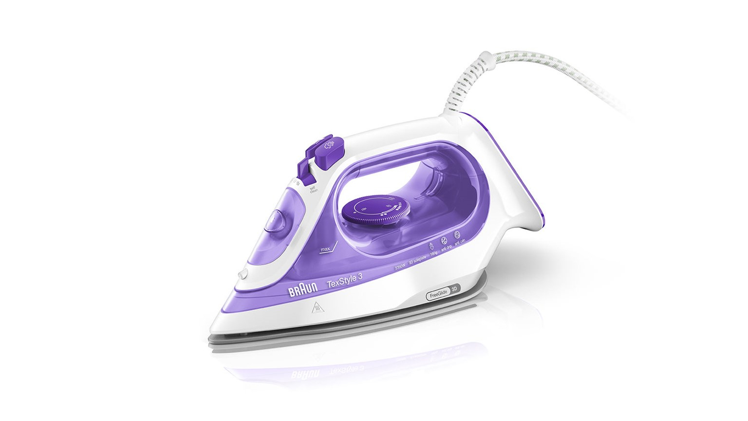 Fer à vapeur Braun TexStyle 3 Violet/Argent/Blanc