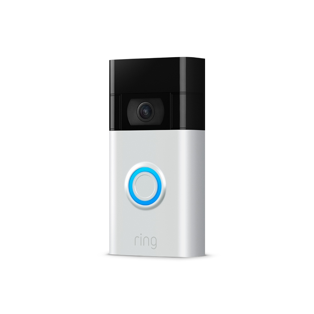 Ring Video Doorbell 2nd gen in satin nickel - 8VRDP7-0EU0