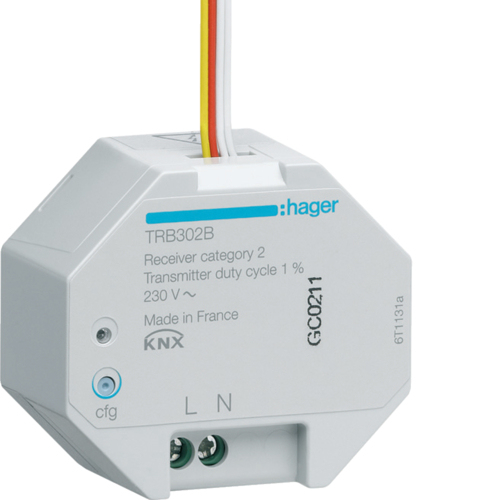 Hager TRB302B - Gris - IP20 - 1 pièce(s)