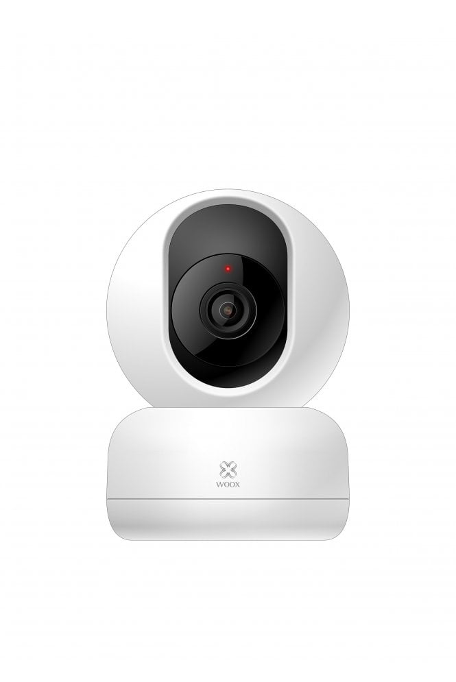 Woox R4040 Caméra IP - Intérieur, rotation à 360°, design noir/blanc