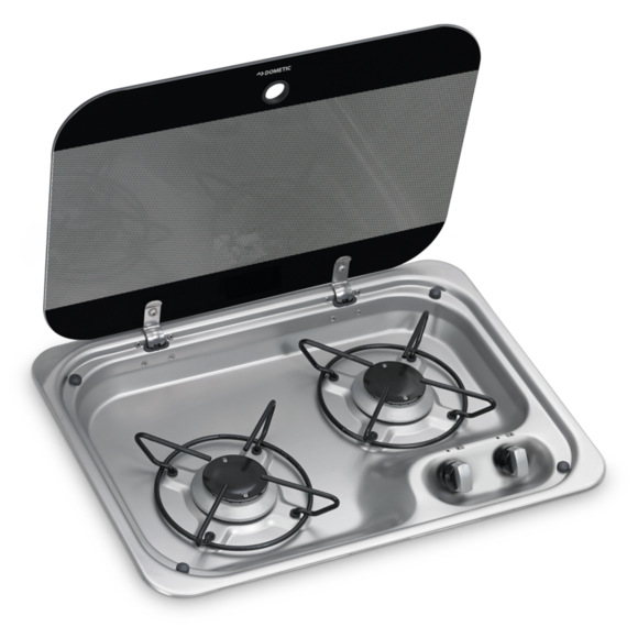 Dometic HBG 2335 - Stainless steel - Built-in - Gas - Stainless steel - 2 zone(s) - 2 zone(s)