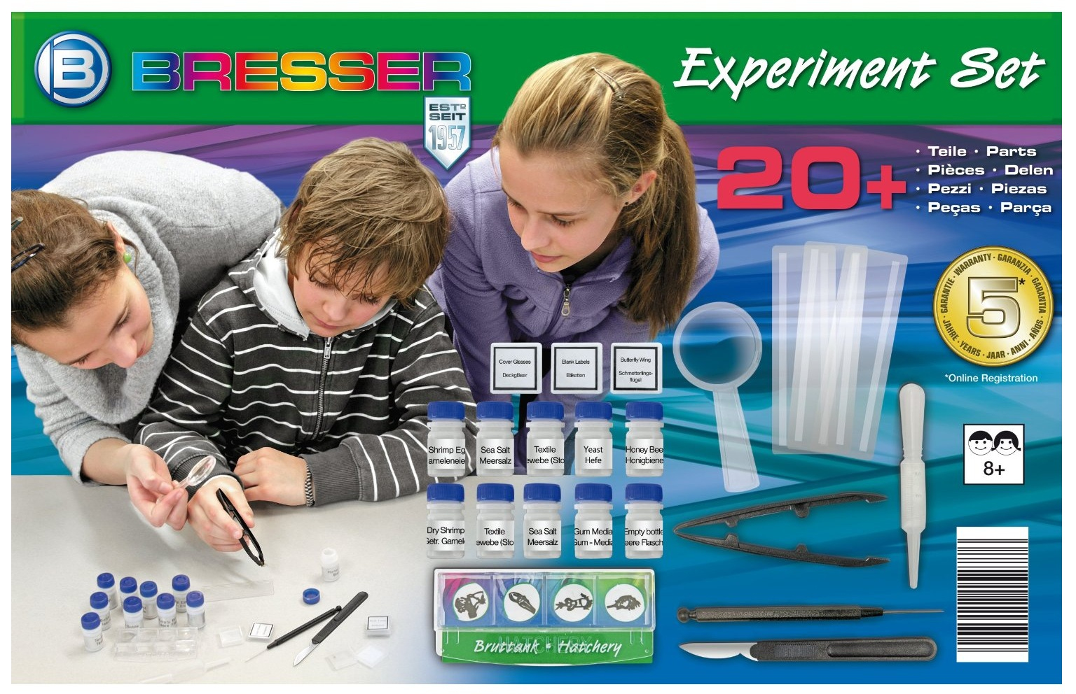 Ensemble d'expérimentation Bresser Junior