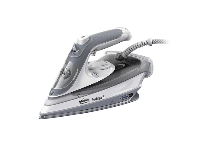 Braun TexStyle 5 SI 5078 GY Fer à vapeur Gris/Blanc