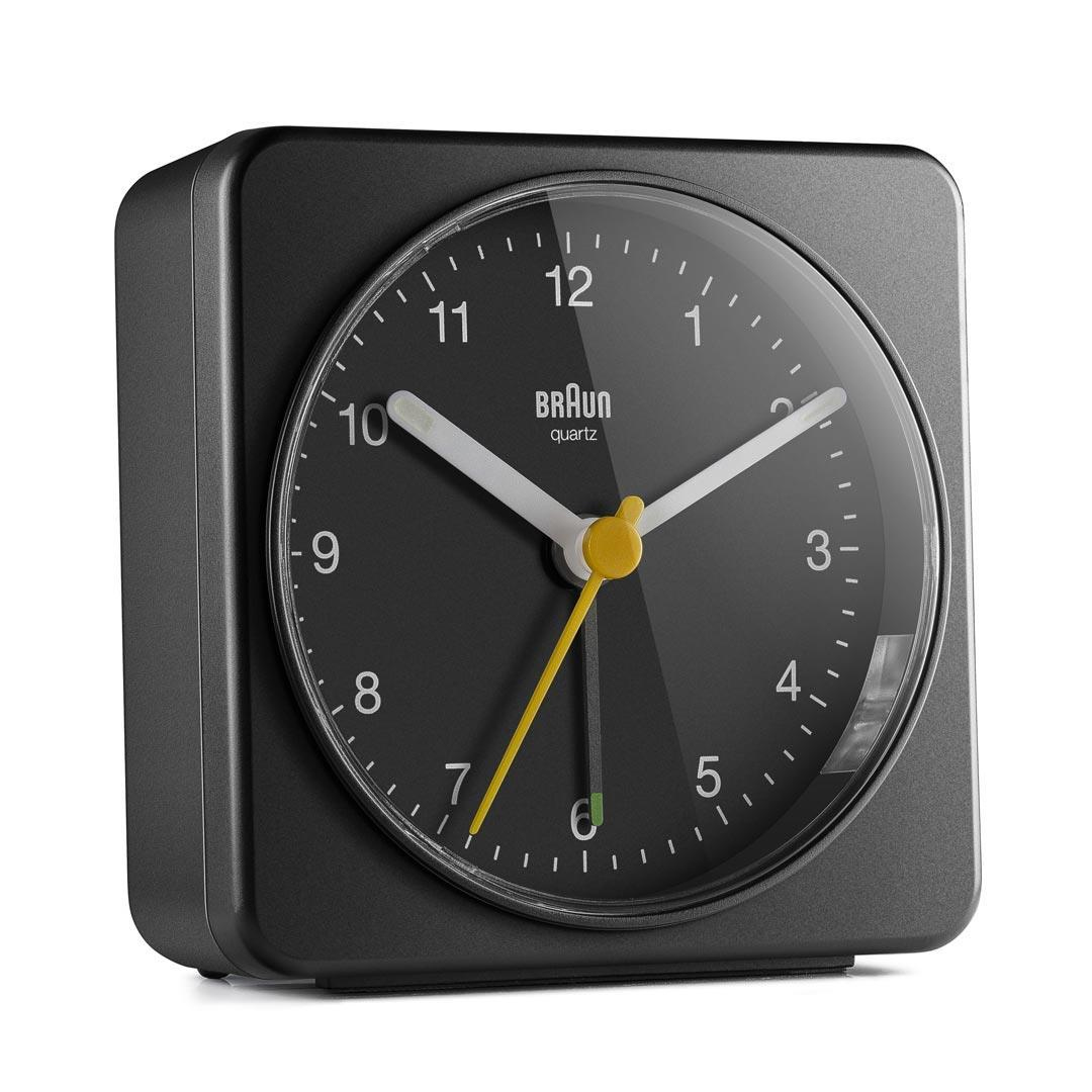 Montre à quartz Braun BC03B rectangulaire noire