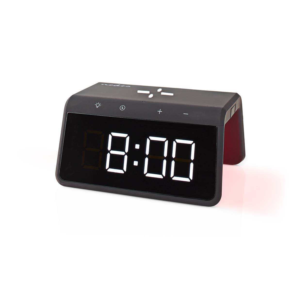 Nedis WCACQ30BK Horloge Chargement Qi