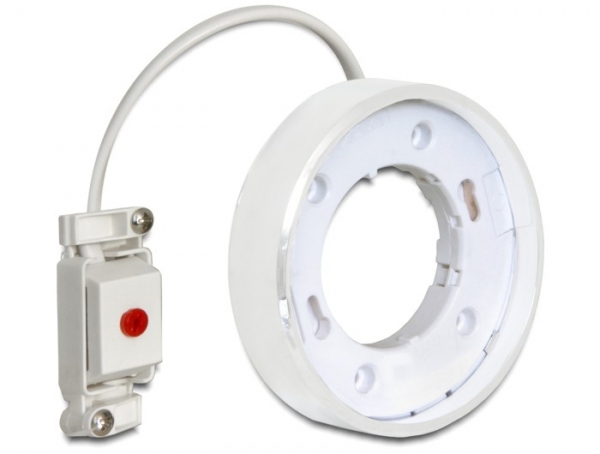 Delock 46019 - White - Plastic - Wall - 83.5 mm - 26.5 mm - 83.5 mm - 46019