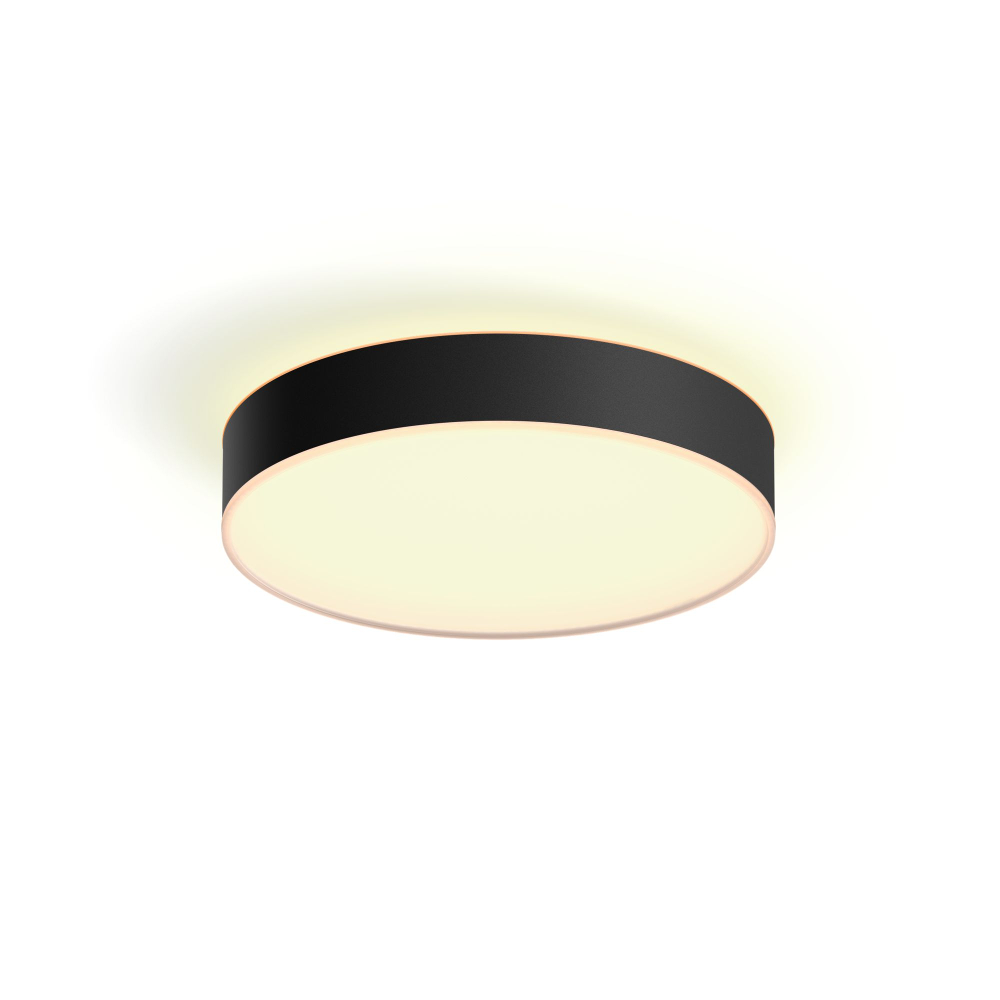 Signify Enrave plafonnier M Noir Bluetooth