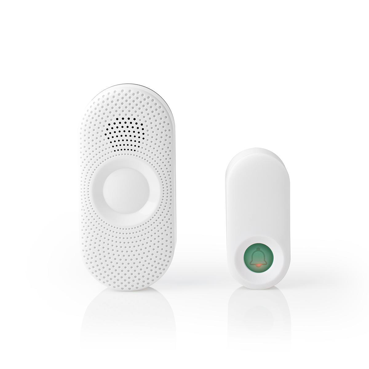 Nedis Wireless Doorbell Set 300m 80dB