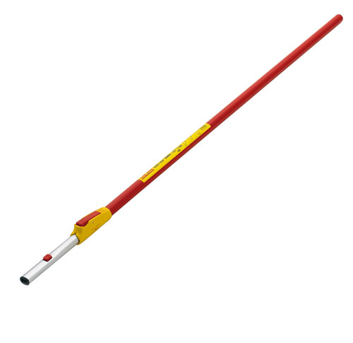 WOLF-Garten ZM-V 4 VARIO Manche télescopique 2,2-4 m, rouge/jaune