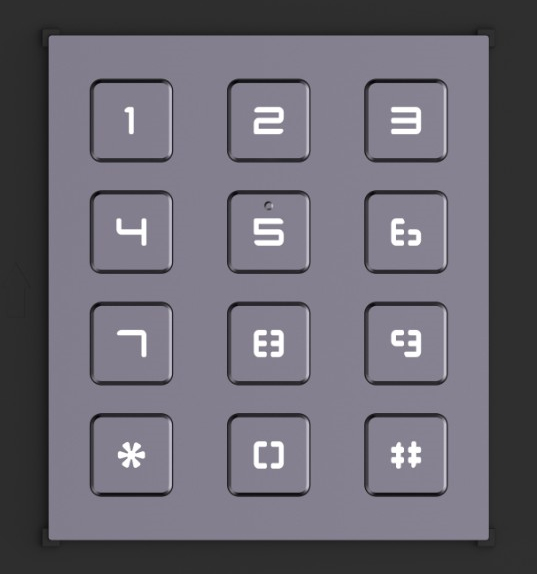Clavier Hikvision DS-KD-KP pour système d'interphone