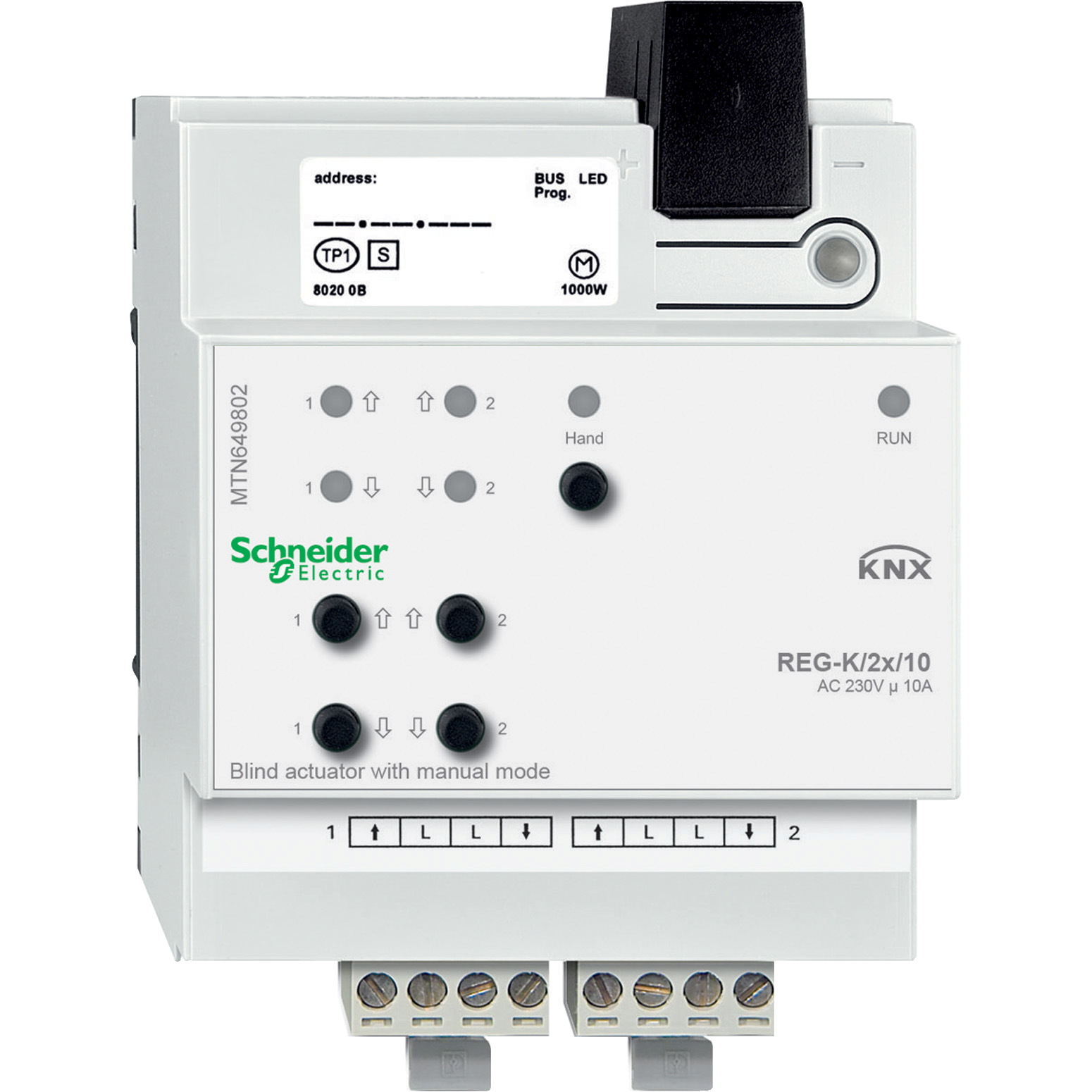APC Schneider Electric Jalousieaktor REG-K/2x/10 MTN649802