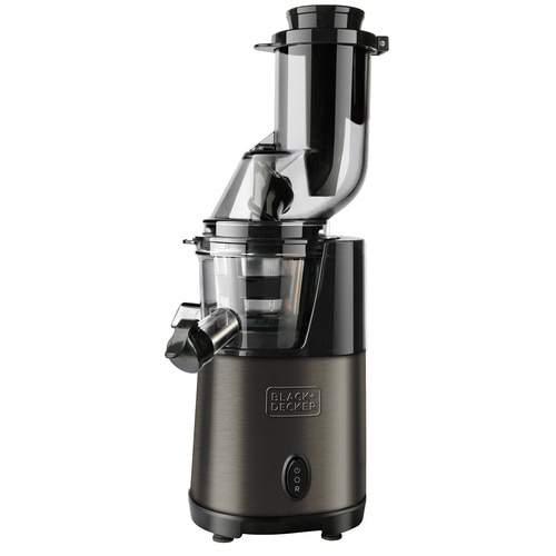 Black & Decker BXJE200E Extracteur de jus lent 1L Robot de cuisine