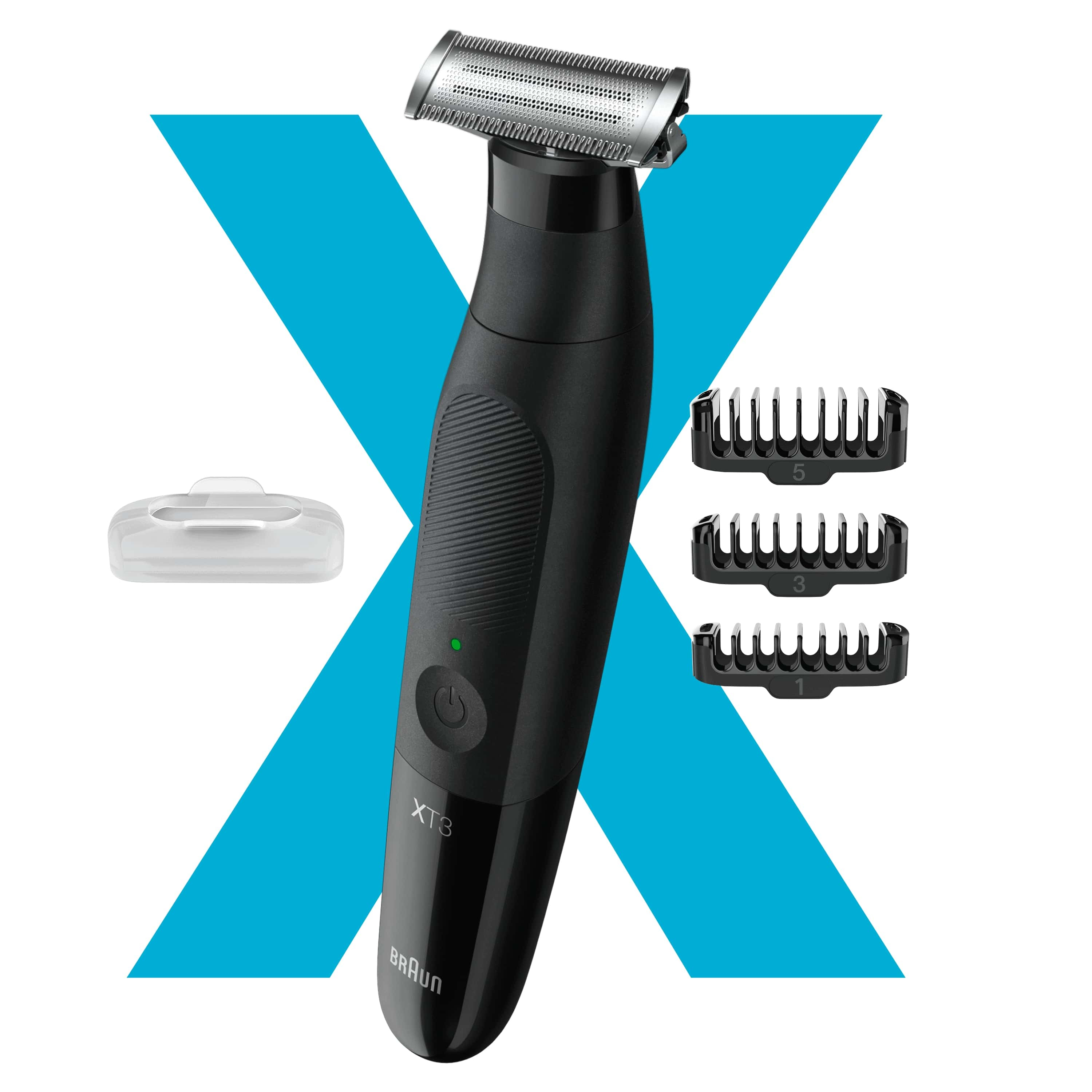 Braun XT3100 Tondeuse Corps Noir 1-3 mm