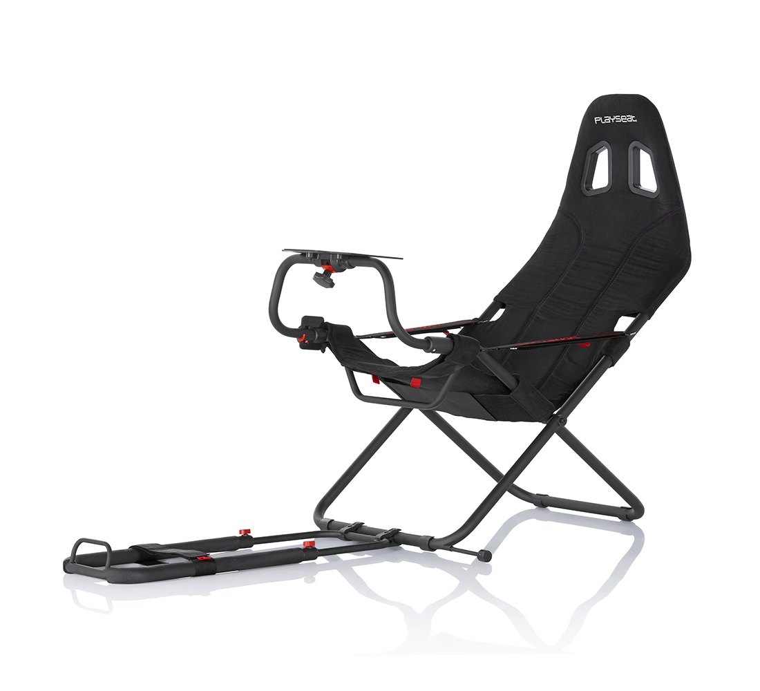 Playseat Challenge - Universal gaming chair - Racing - MAC - Nintendo Wii U - PC - PlayStation 4 - Playstation 2 - Playstation 3 - Wii - Xbox - Xbox 360 - Xbox One - Black - Steel - Black - RC.00002