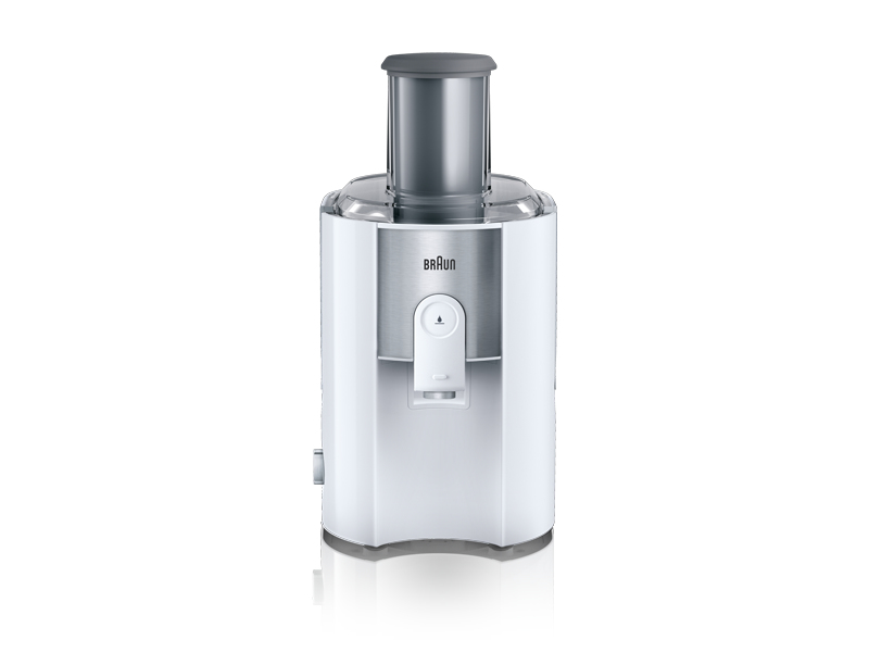 De Longhi Braun J 500 WH - Juice extractor - Stainless steel - White - 2 L - 1.25 L - 7.5 cm - 900 W - 773111