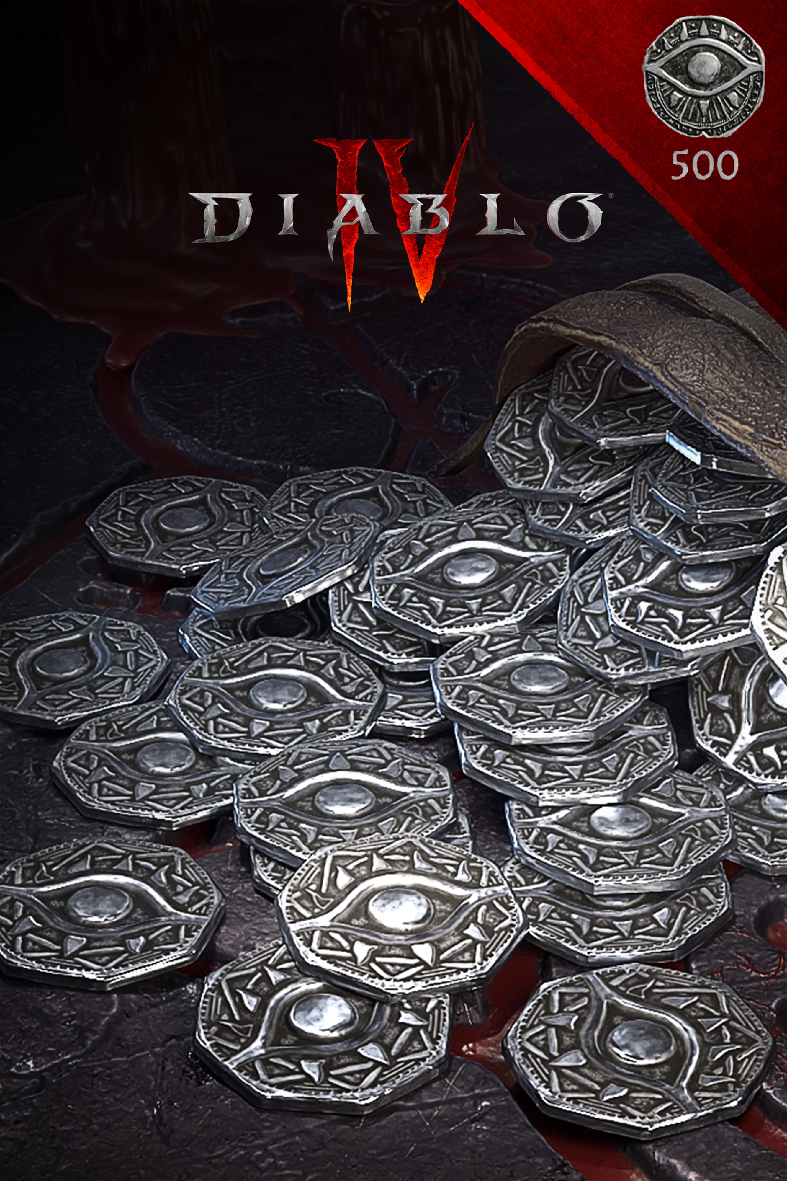 Microsoft Diablo IV - 500 Platinum - Xbox One/One S/Series X/S - 7F6-00584