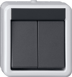 GIRA 516130 - Noir, Gris