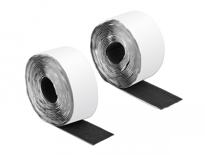 Delock 19073 - Plastique - Noir - 50 mm - 5 m - 1 pièce(s) - Sachet